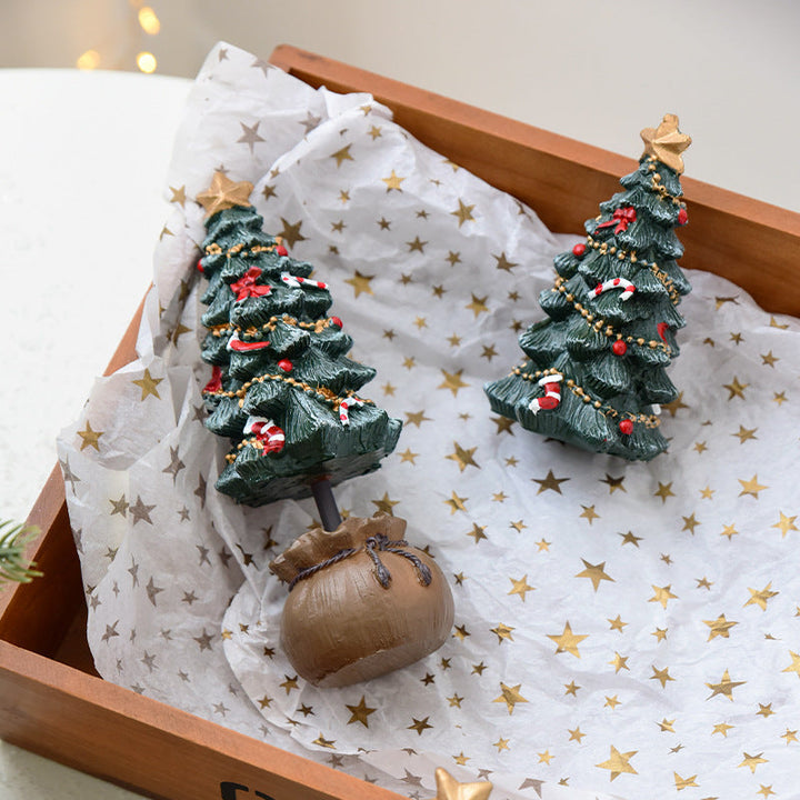 Christmas Mini Tree Ornament for Small-Space Decor