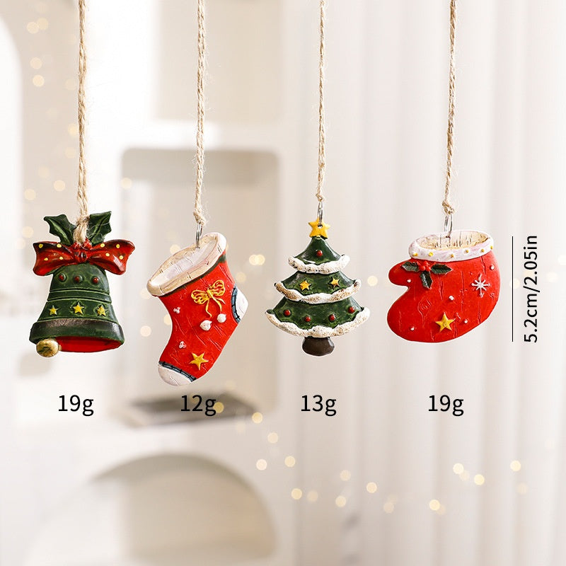 Christmas Resin Ornaments for a Playful Holiday Tree