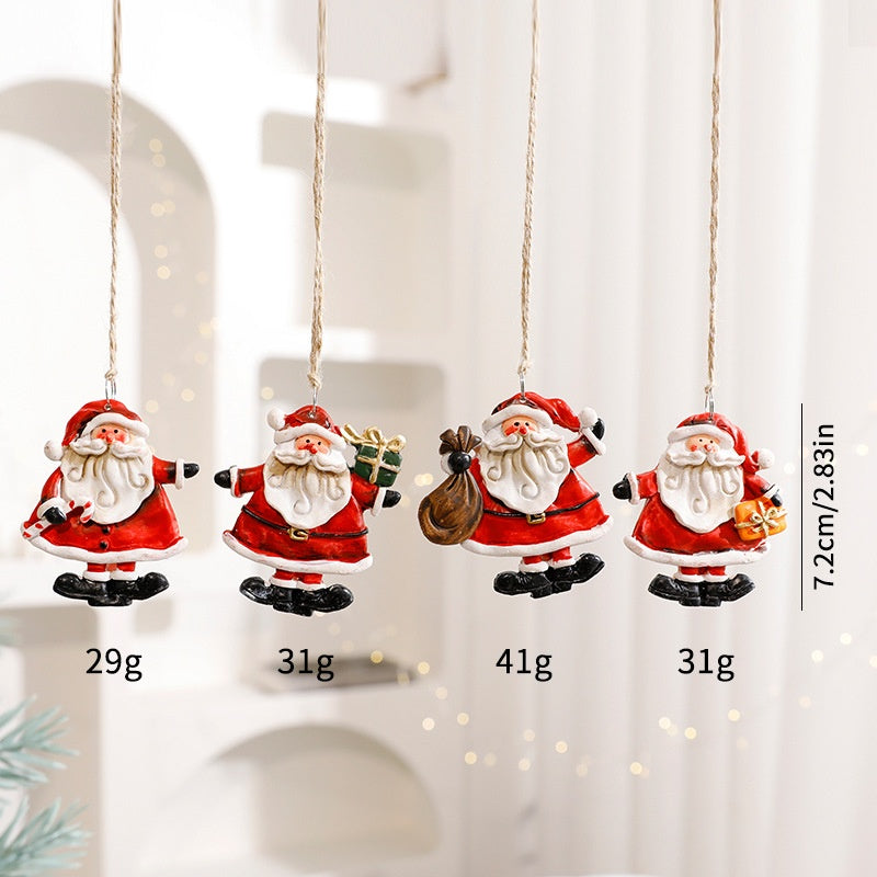 Christmas Resin Ornaments for a Playful Holiday Tree