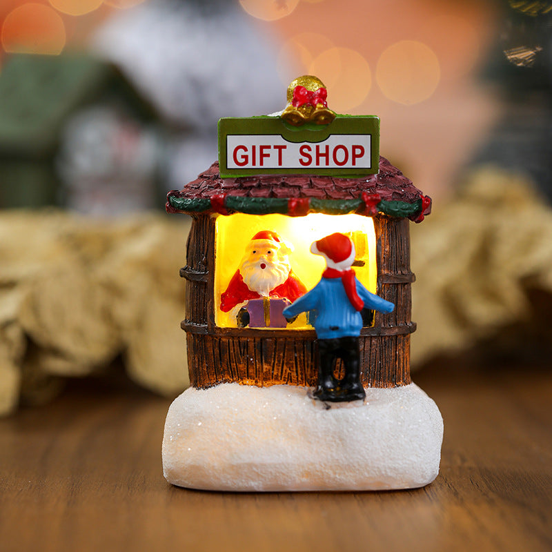Christmas Village Ornaments for Cozy Holiday Displays