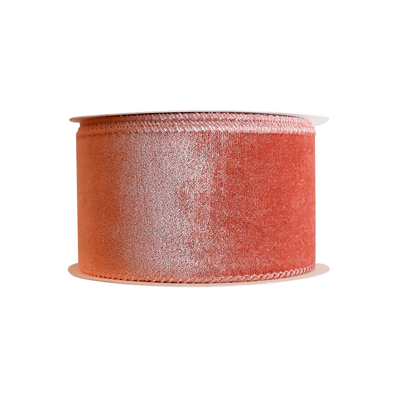 Velvet Christmas Ribbon for Elegant Holiday Crafts