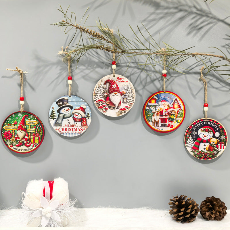Christmas Hanging Ornament for Rustic Holiday Charm