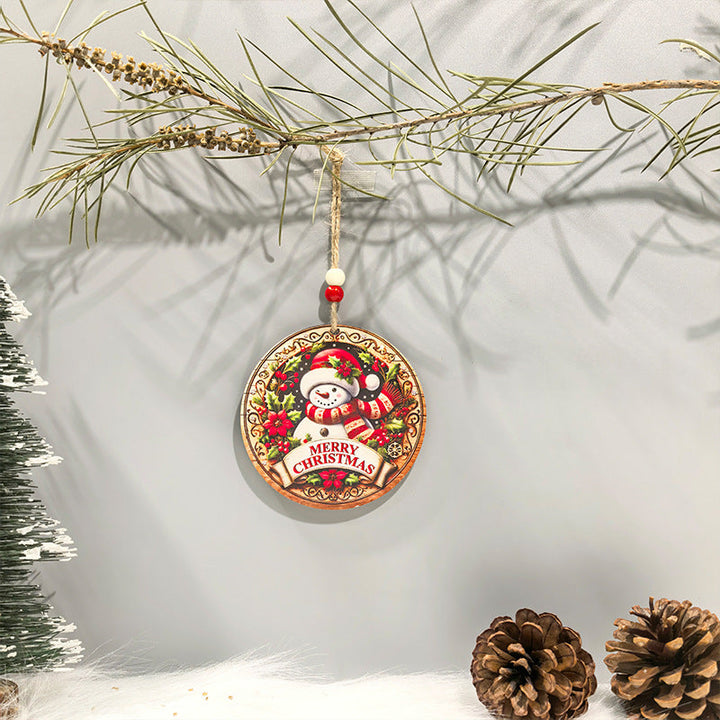 Christmas Hanging Ornament for Rustic Holiday Charm