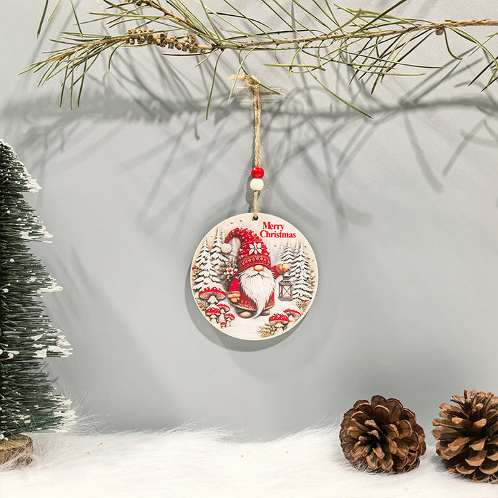 Christmas Hanging Ornament for Rustic Holiday Charm