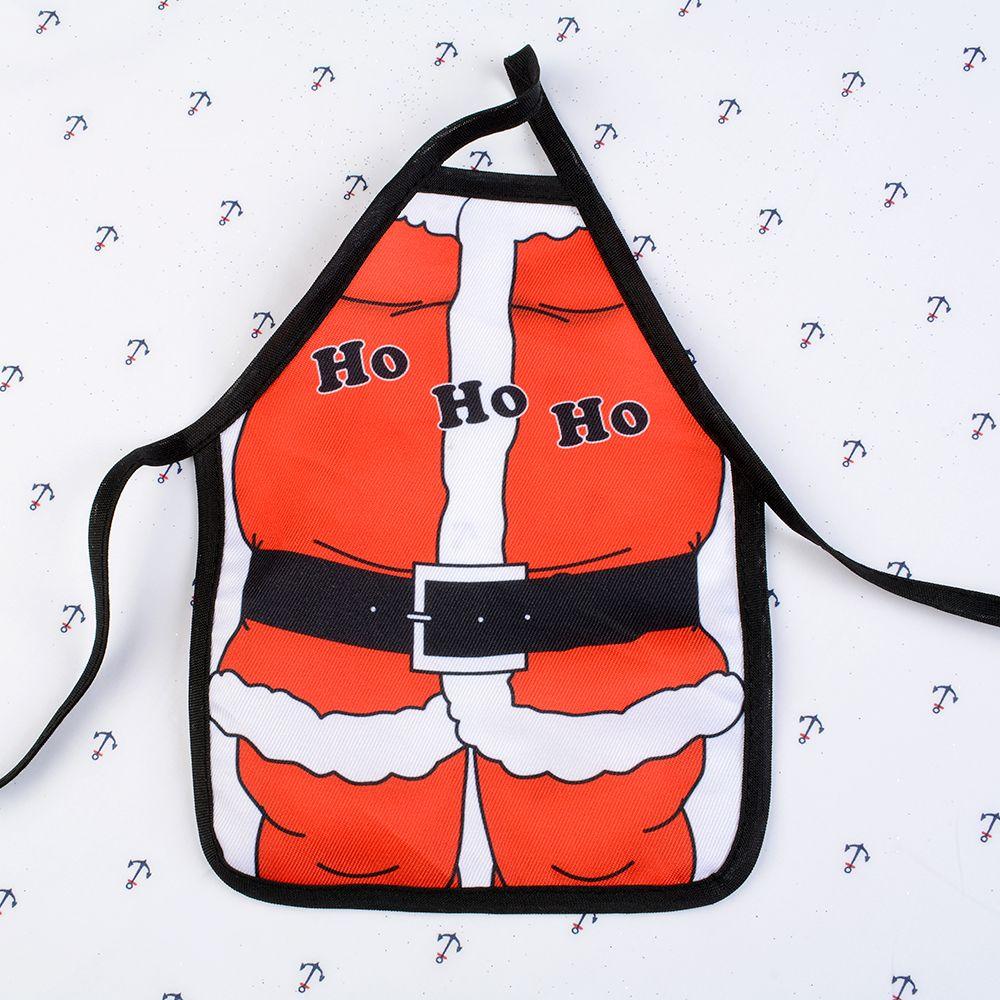 Novelty Christmas Santa Apron for Dinner Parties
