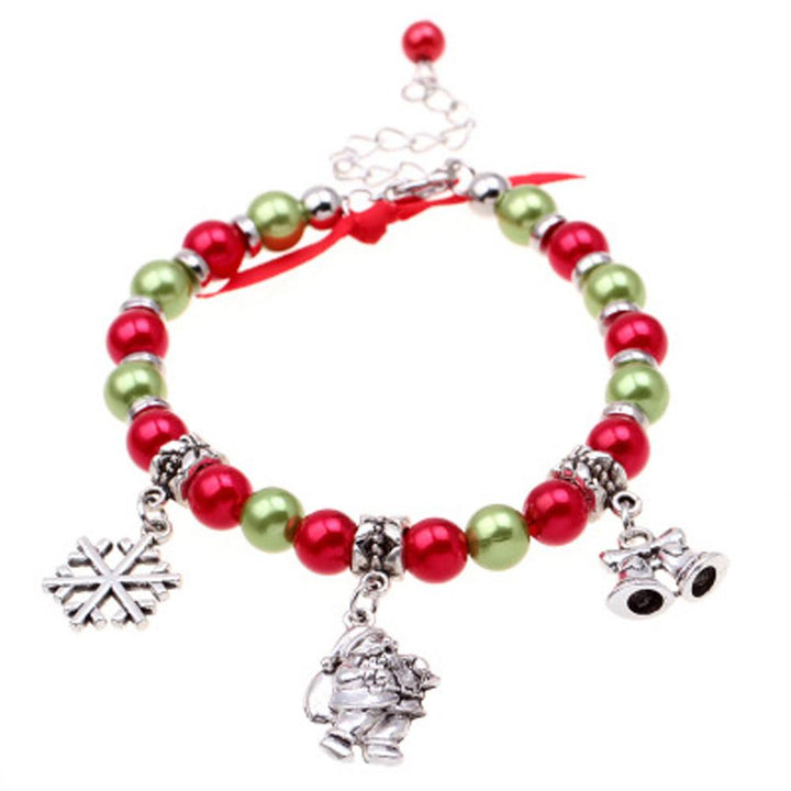 Christmas Bracelets With Festive Holiday Charms Gift