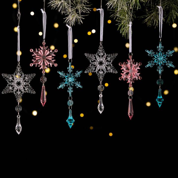 Snowflake Christmas Ornaments for Sparkling Holiday Trees