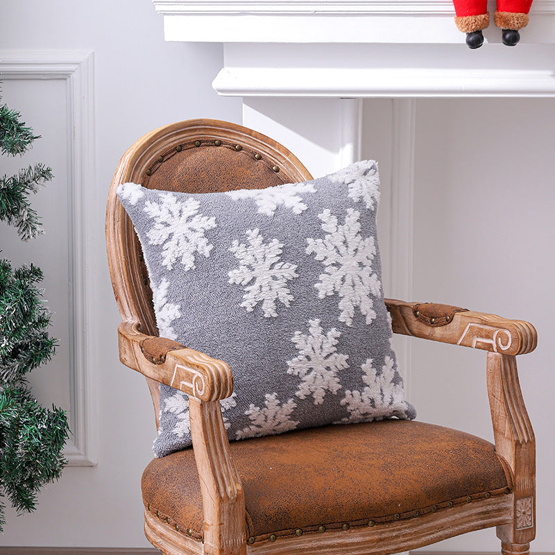 Christmas Snowflake Pillow Covers - Cozy Holiday Decor
