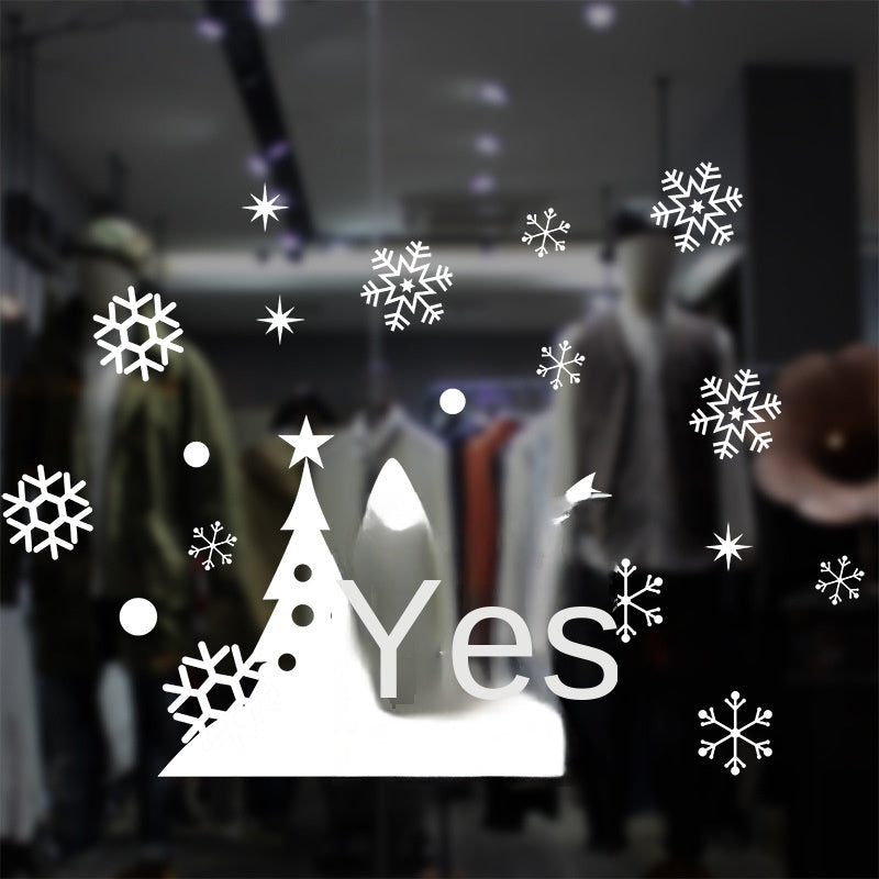 Christmas Window Decals for Festive Winter Displays