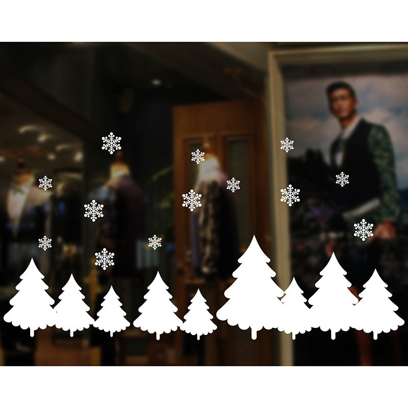 Christmas Window Decals for Festive Winter Displays