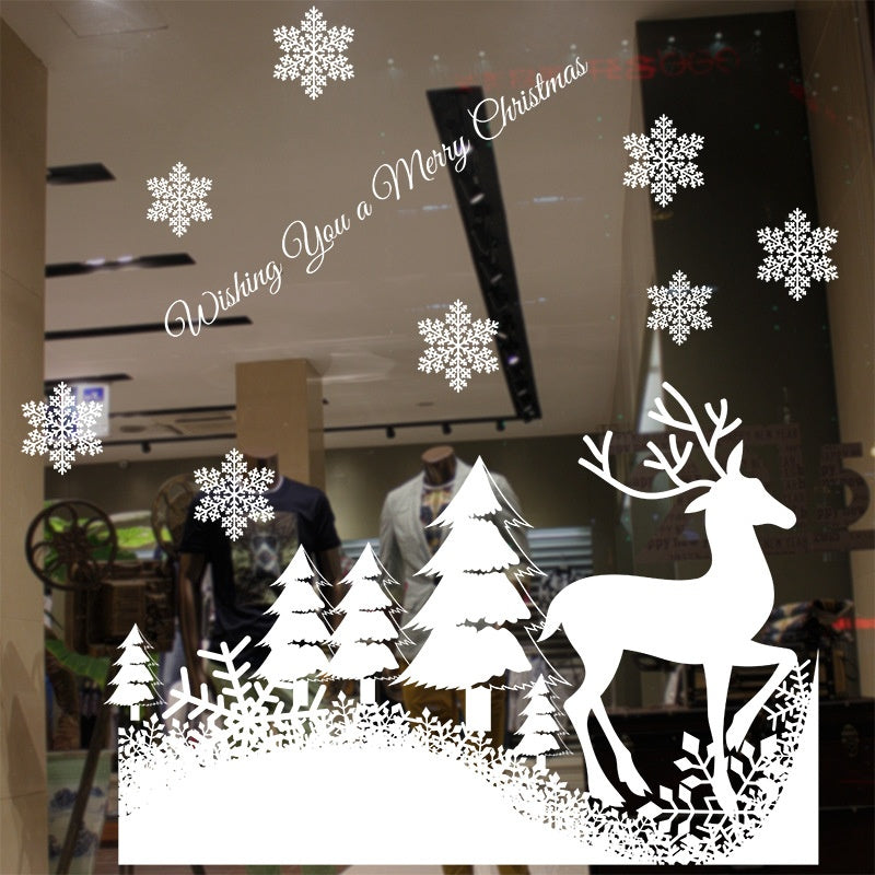 Christmas Window Decals for Festive Winter Displays