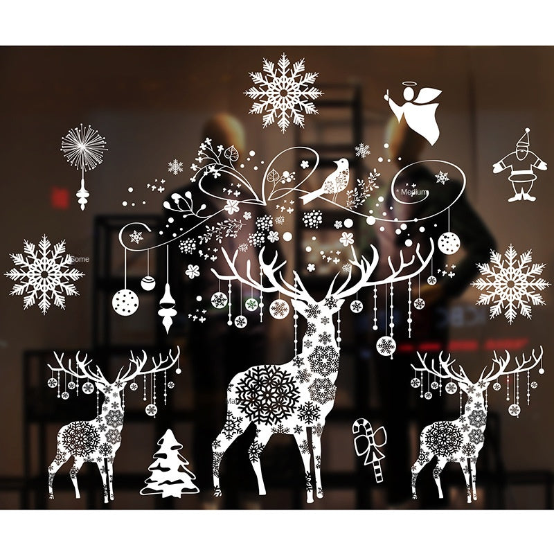 Christmas Window Decals for Festive Winter Displays