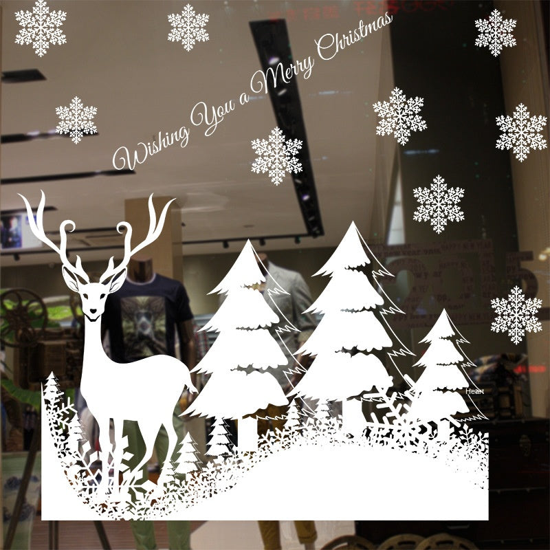 Christmas Window Decals for Festive Winter Displays
