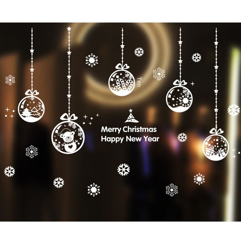 Christmas Window Decals for Festive Winter Displays