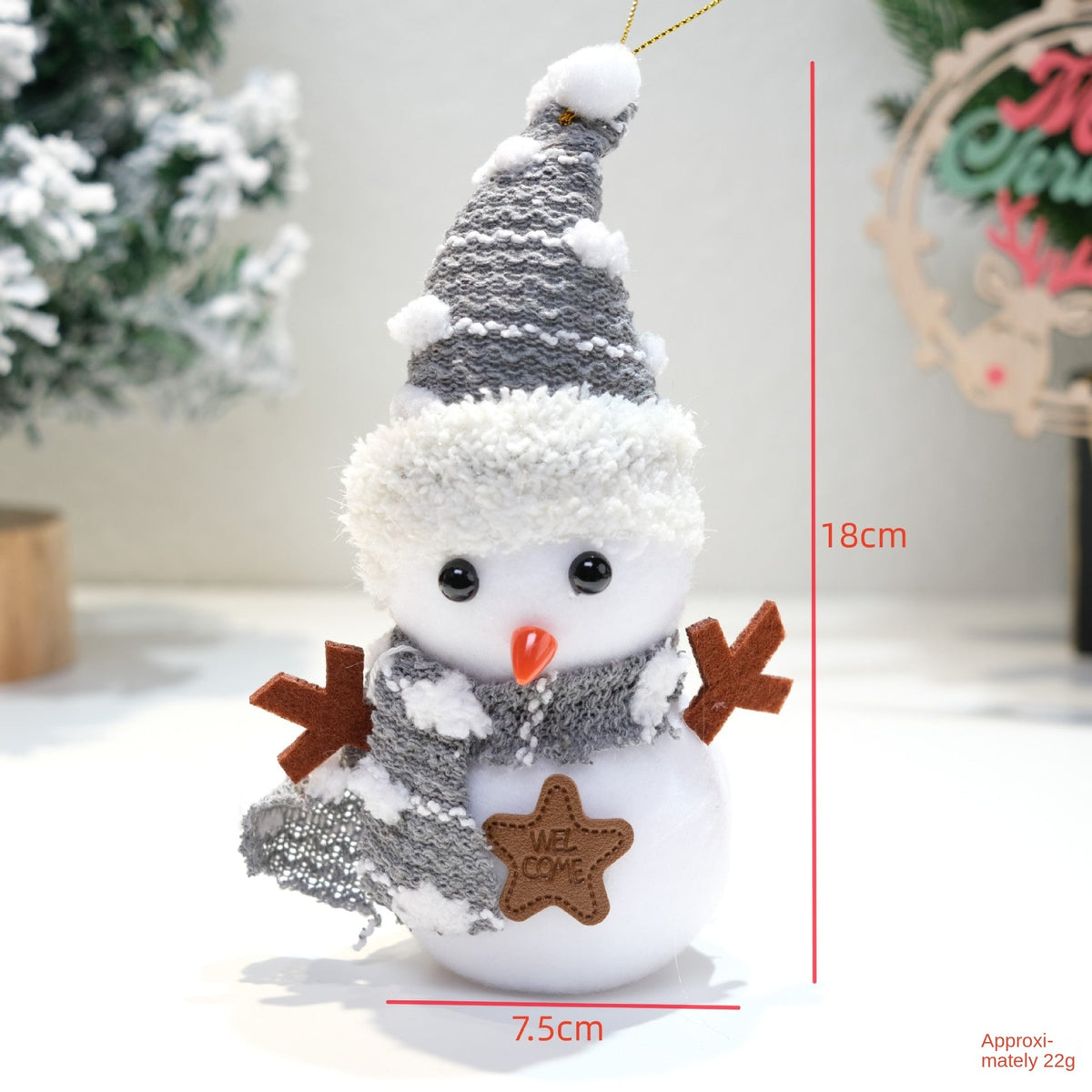 Christmas Snowman Ornaments for a Playful Holiday Tree