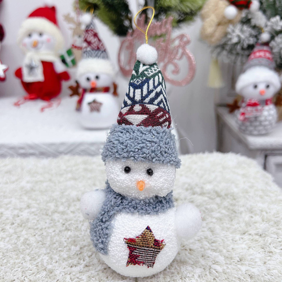 Christmas Snowman Ornaments for a Playful Holiday Tree
