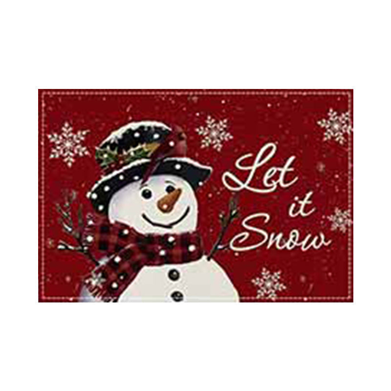 Christmas Snowman Placemats for Cheerful Holiday Tables
