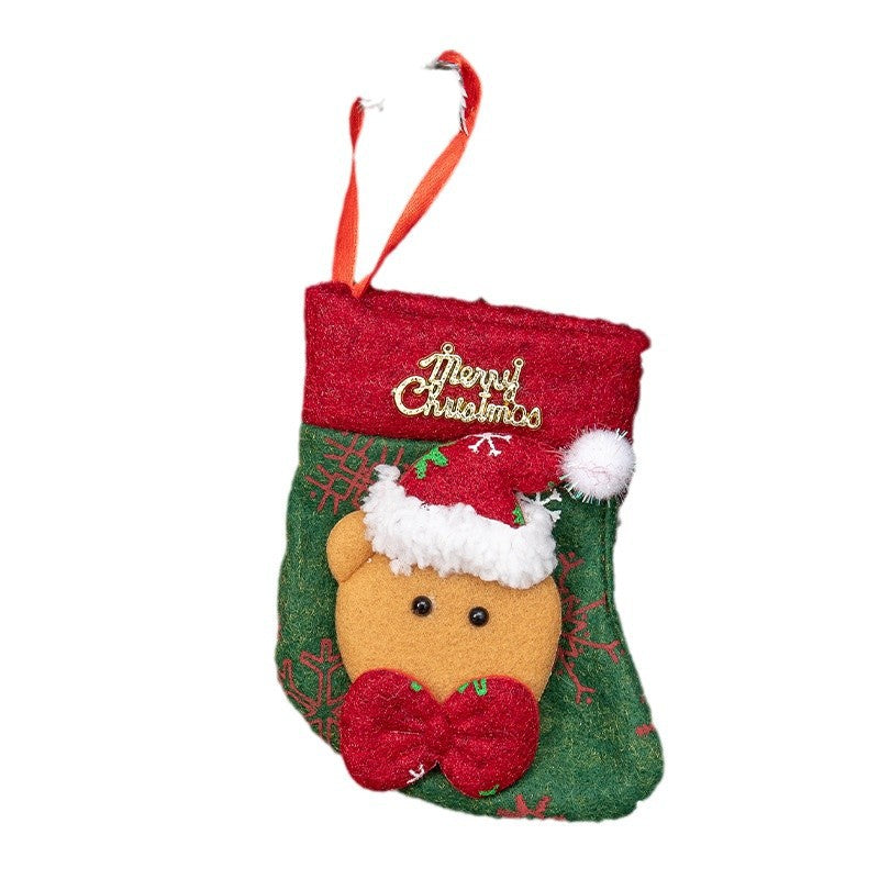 Christmas Stocking Gift Bag Festive Tree Decoration