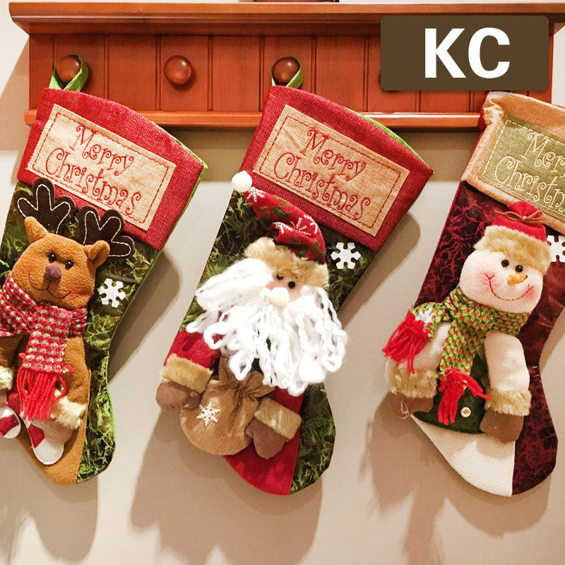 Christmas Stocking Gift Bag for Small Presents and Candy
