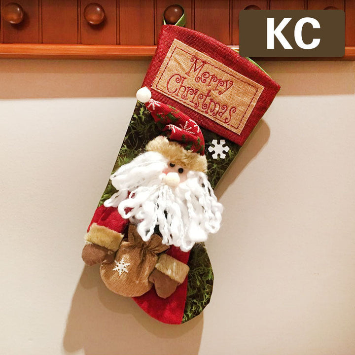 Christmas Stocking Gift Bag for Small Presents and Candy