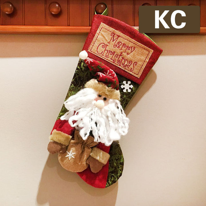 Christmas Stocking Gift Bag for Small Presents and Candy