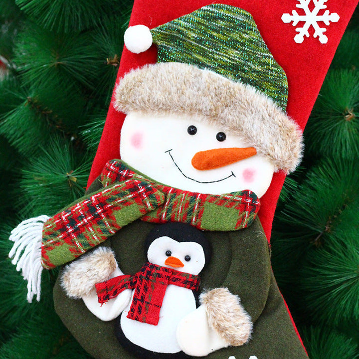 Christmas Stockings With Plush Character Gift Details