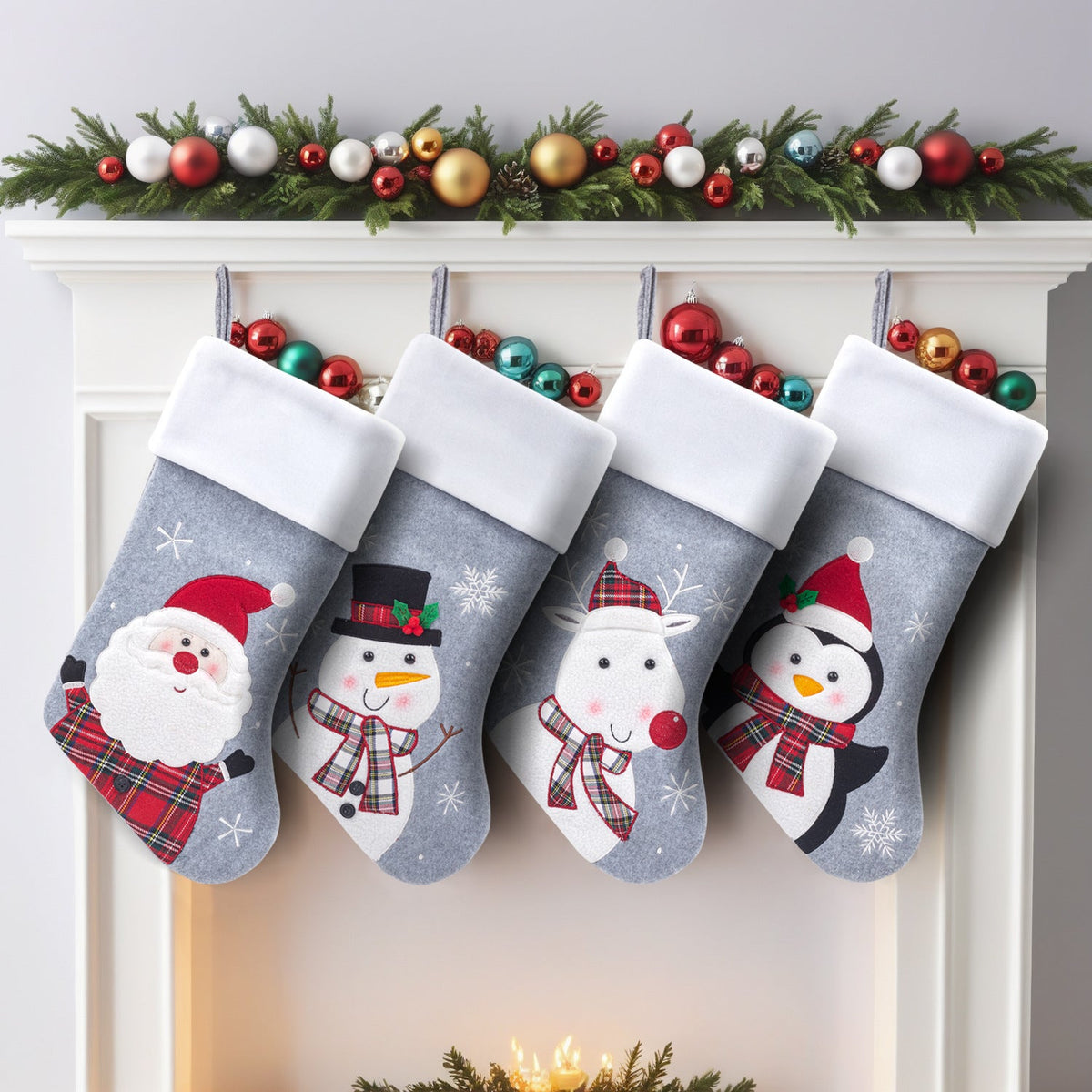 Christmas Stocking Gift Bags for Festive Holiday Decor