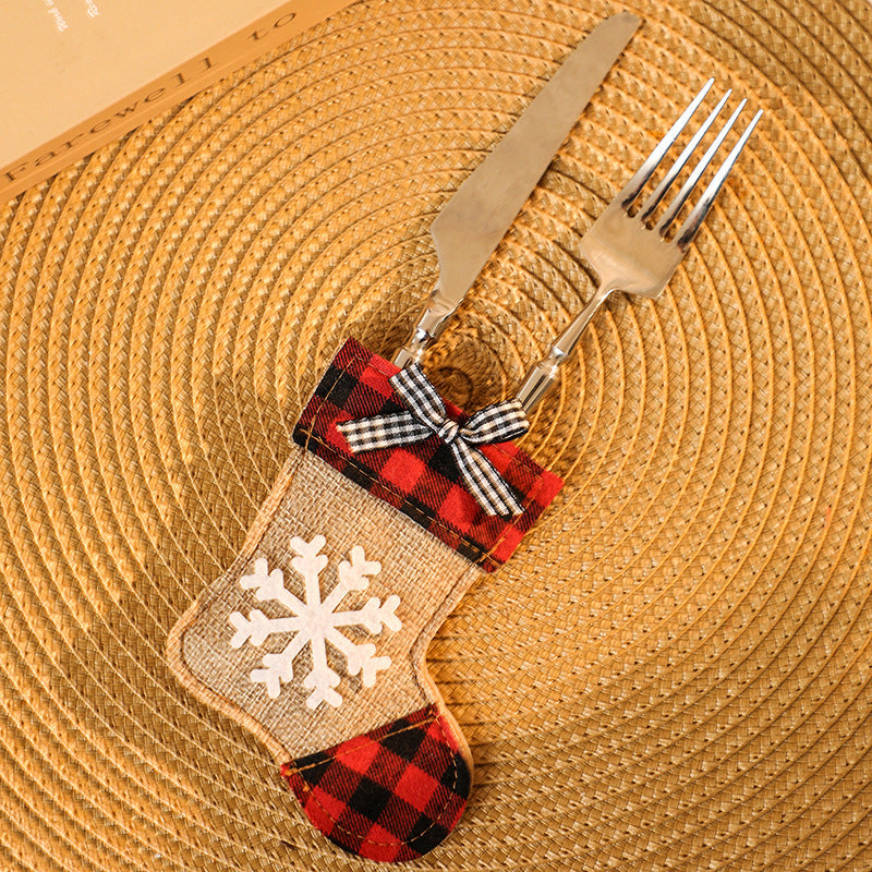 Christmas Cutlery Holders for Festive Table Settings