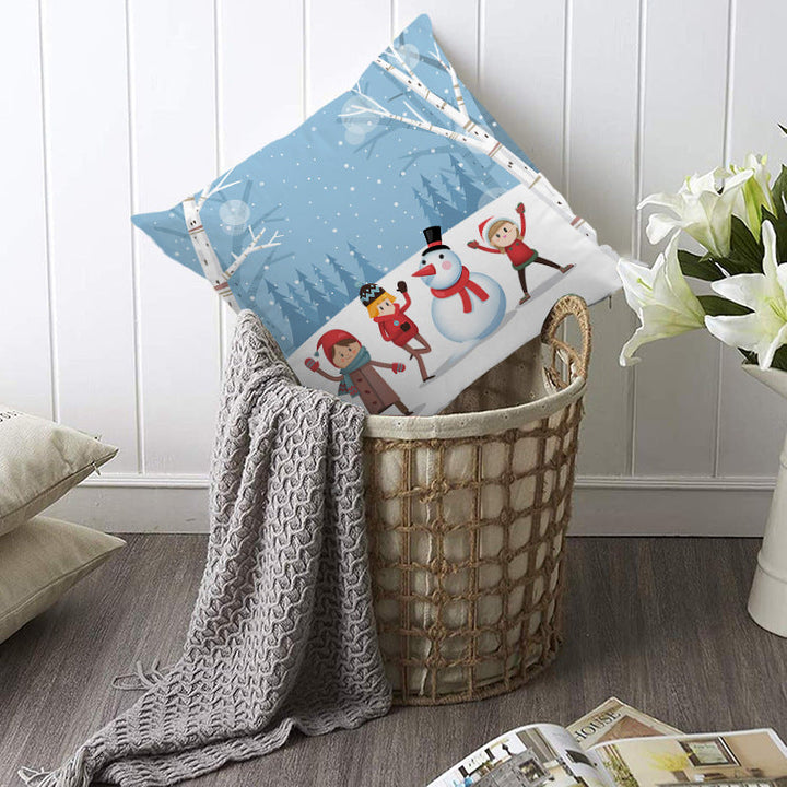 Christmas Pillow Covers for Cozy Holiday Sofa Decor