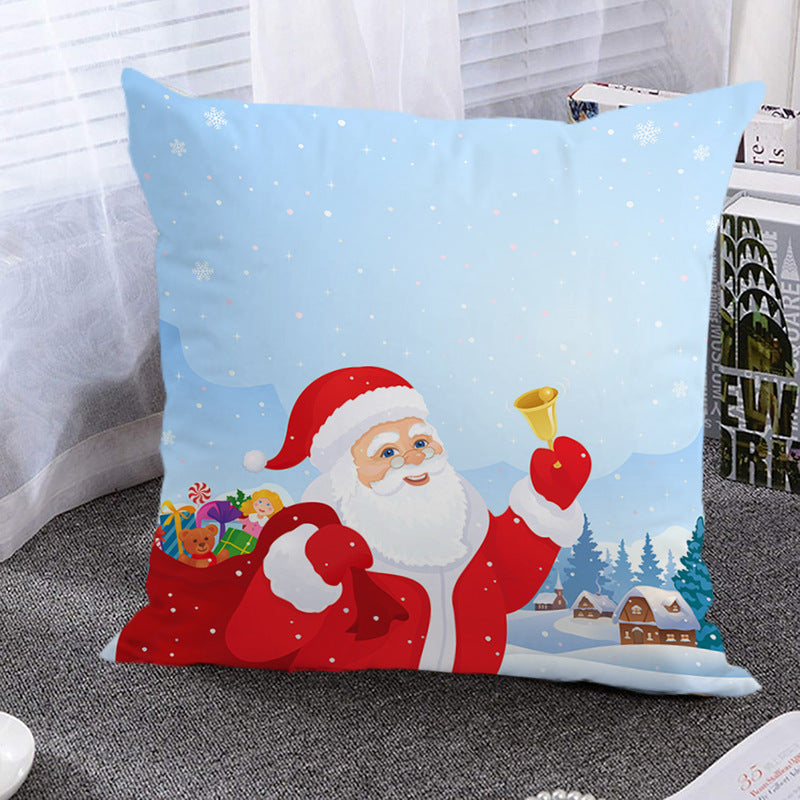 Christmas Pillow Covers for Cozy Holiday Sofa Decor