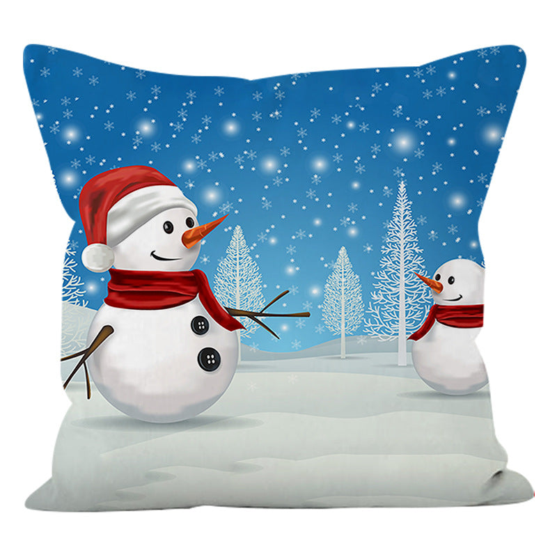Christmas Pillow Covers for Cozy Holiday Sofa Decor