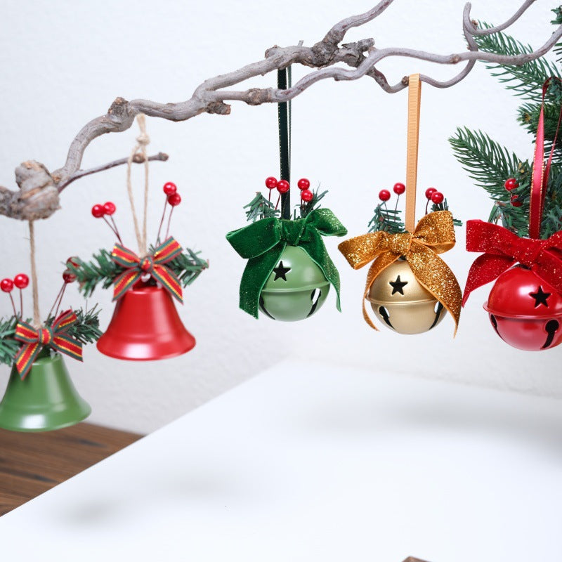 Christmas Bell Ornaments for Festive Tree and Windows