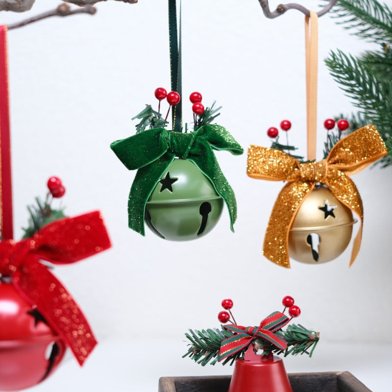 Christmas Bell Ornaments for Festive Tree and Windows