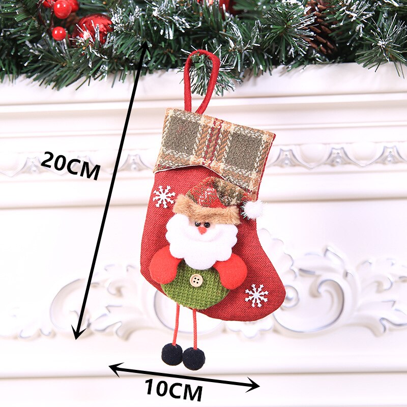 Christmas Stocking Set for Festive Tree and Mantel Décor