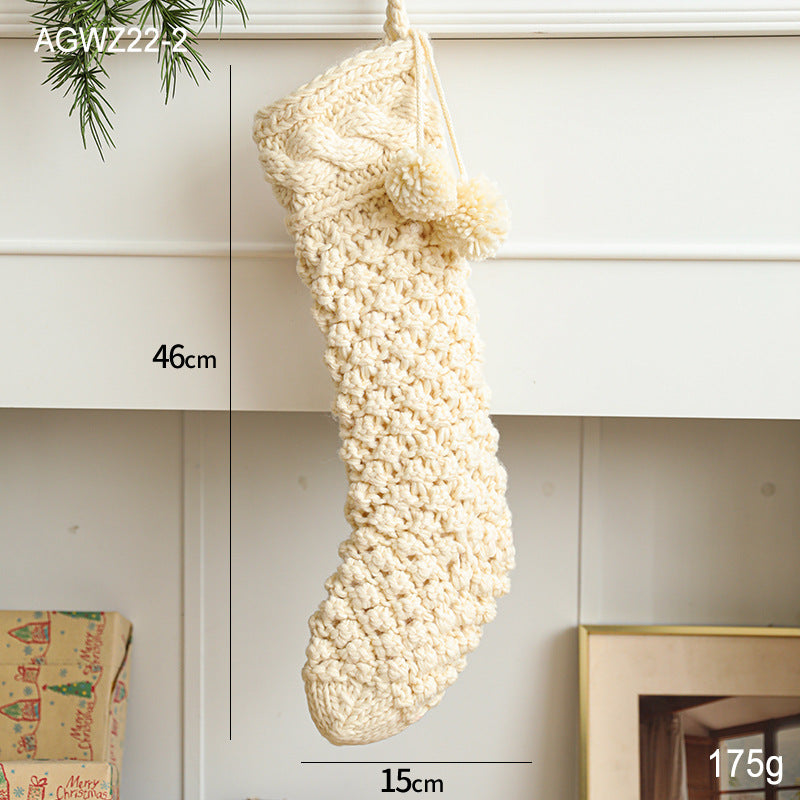 Christmas Stocking Decor for Cozy Fireplace Gift Displays