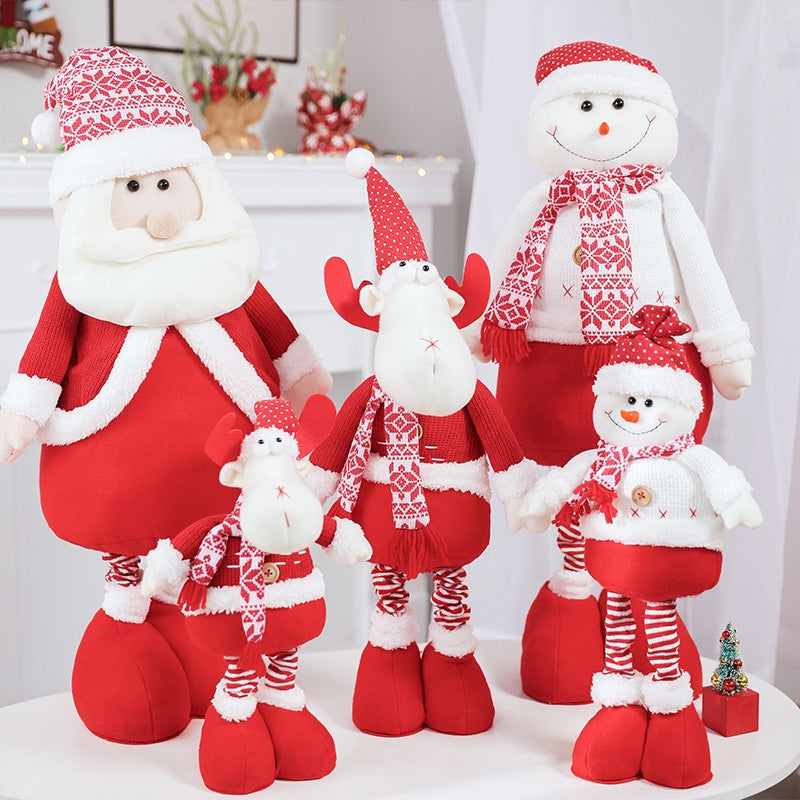 Christmas Plush Tabletop Decor for Festive Displays