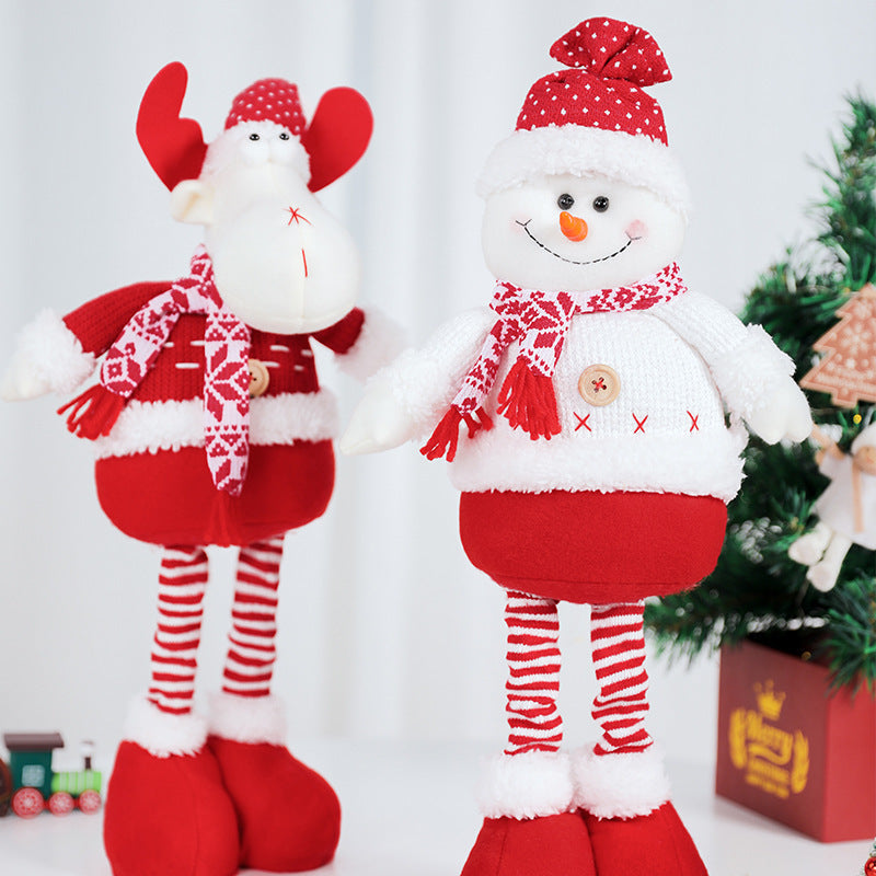 Christmas Plush Tabletop Decor for Festive Displays