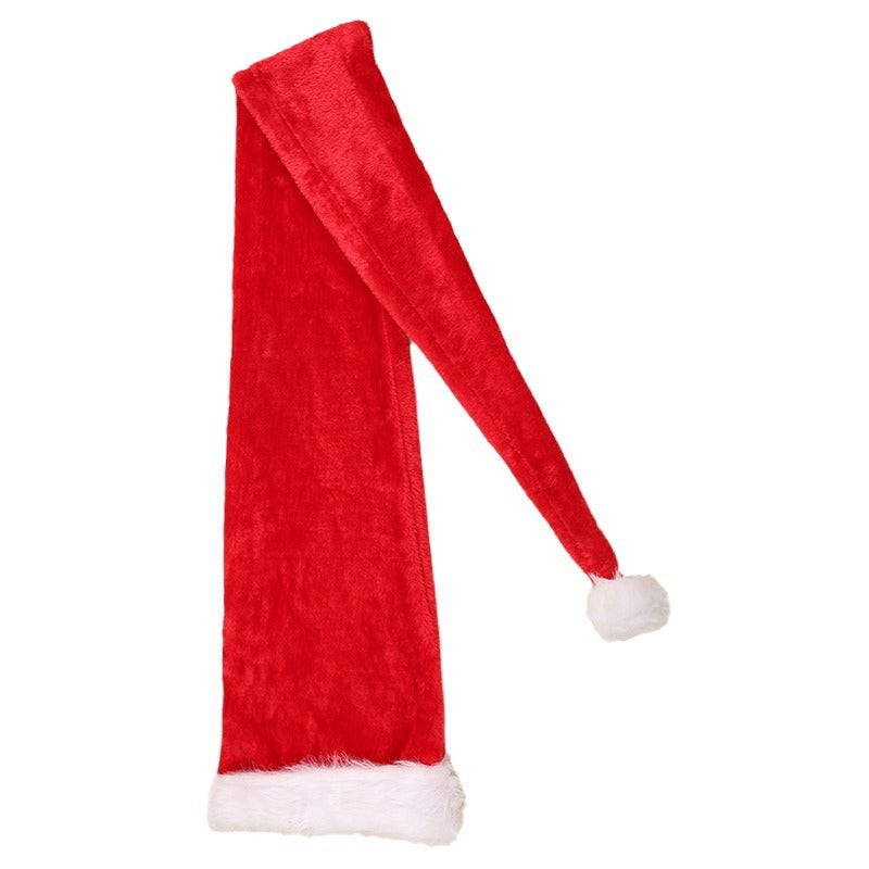 Extra-Long Christmas Hat | 1.55m Plush Santa Fun