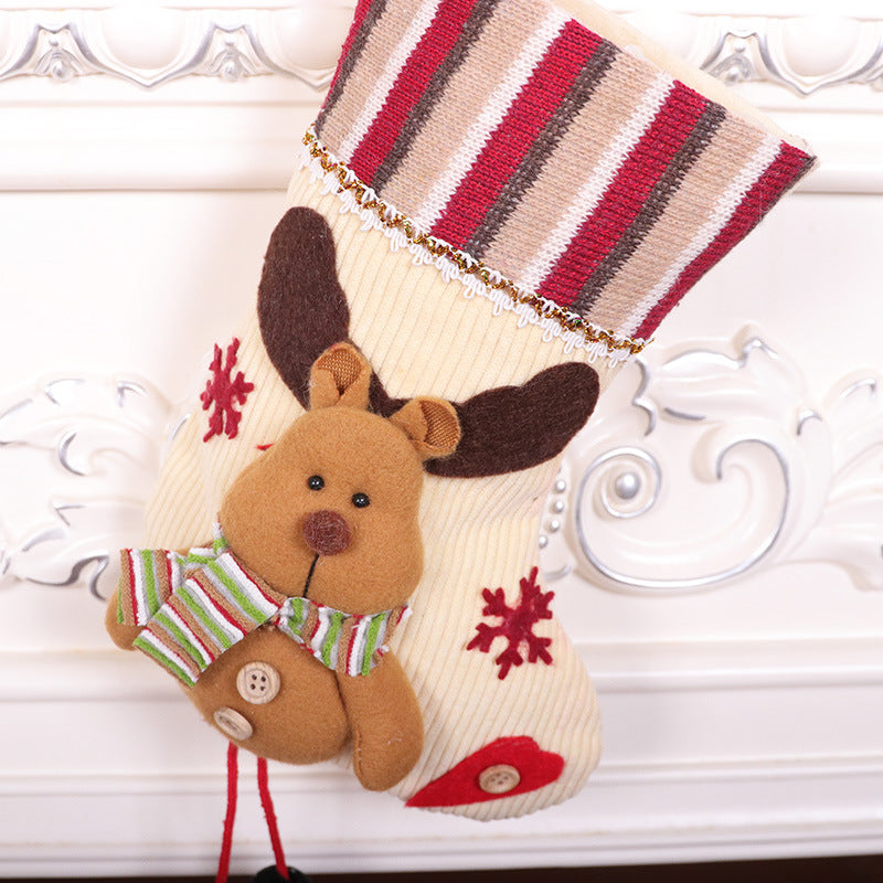 Christmas Stocking Decor for Playful Gift Displays