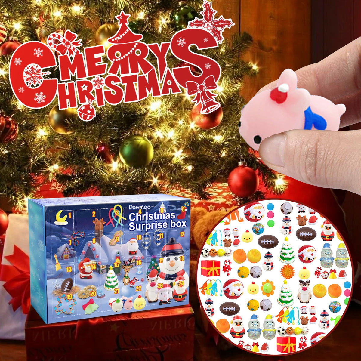 Christmas Blind Box Advent Calendar: 24 Daily Surprises