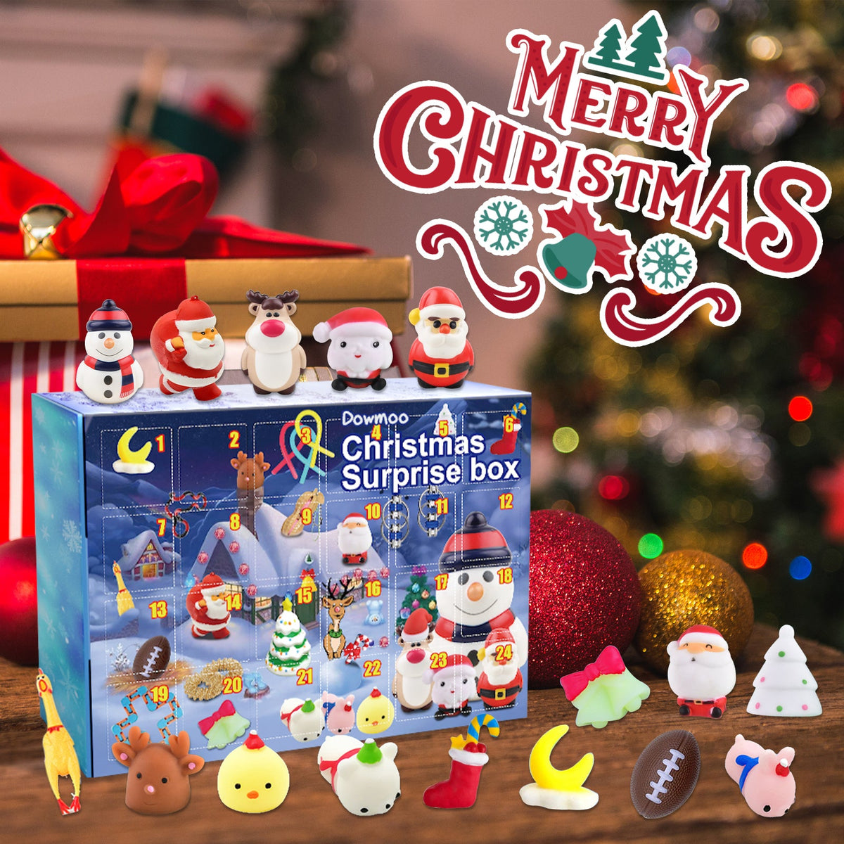 Christmas Blind Box Advent Calendar: 24 Daily Surprises