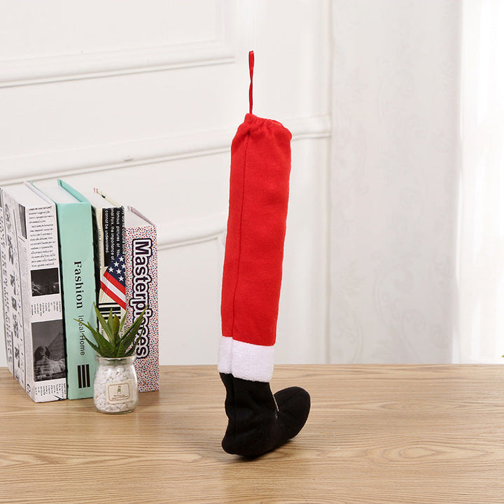 Christmas Chair Leg Covers | Festive Santa Boot Decor