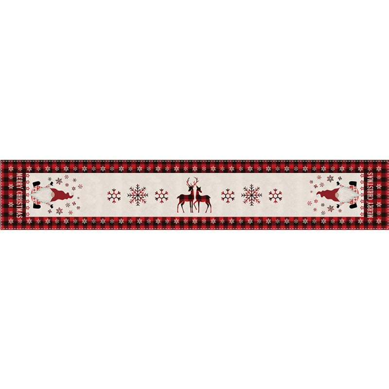 Christmas Table Runner for Festive Holiday Dining Rooms