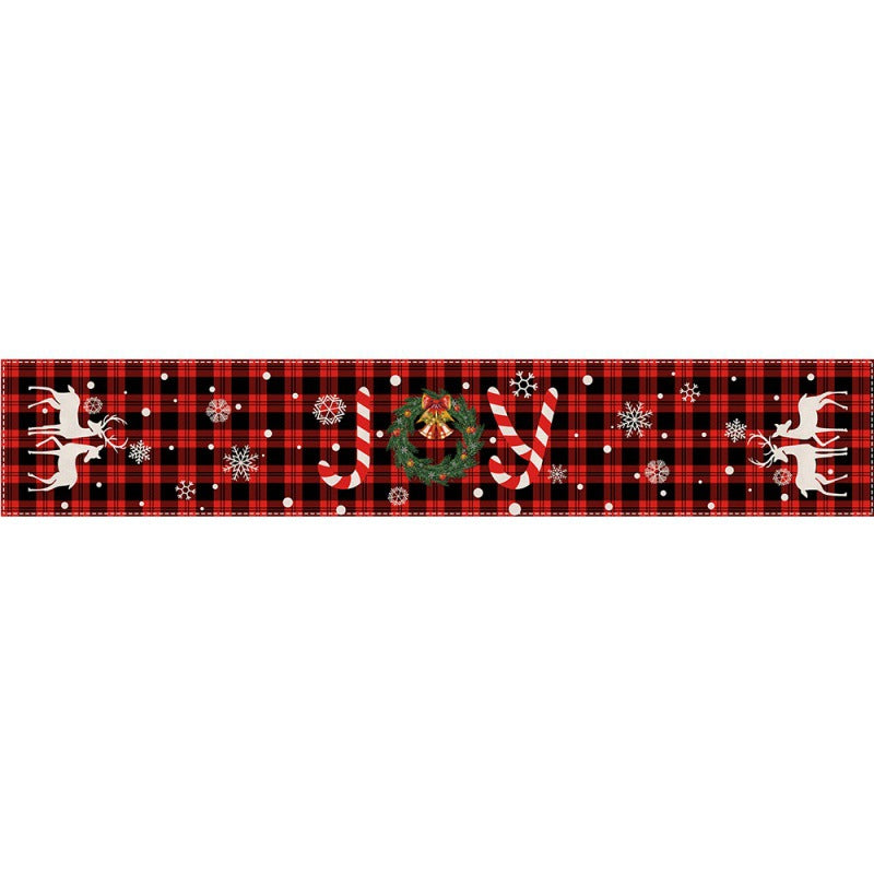 Christmas Table Runner for Festive Holiday Dining Rooms