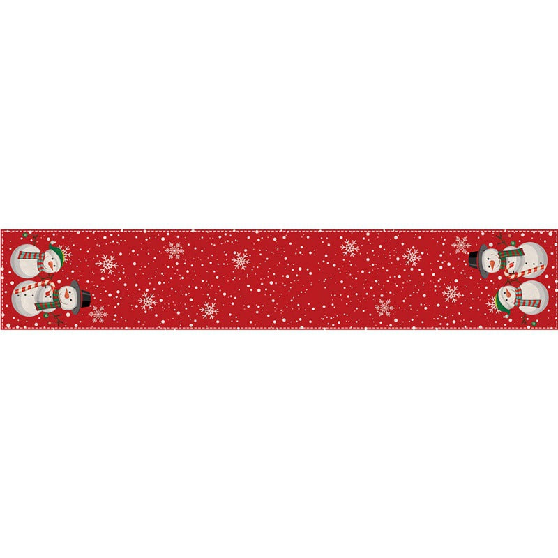 Christmas Table Runner for Festive Holiday Dining Rooms
