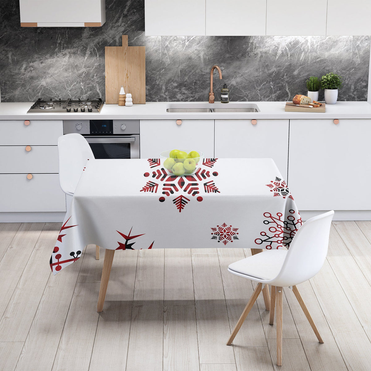 Christmas Tablecloth for Festive Holiday Table Decor