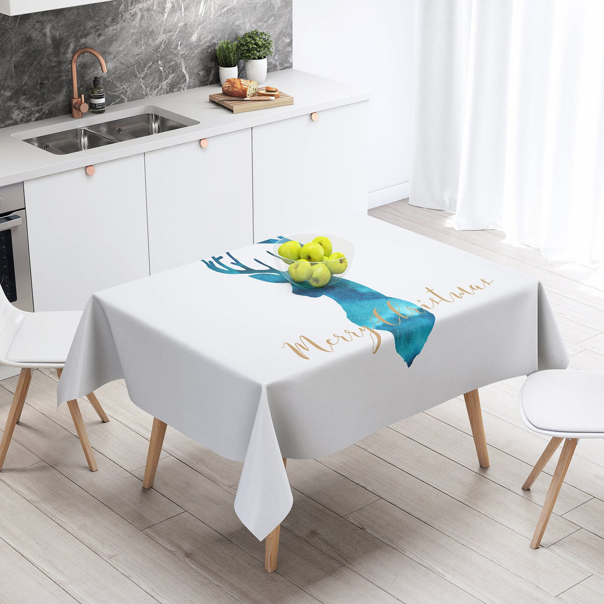 Christmas Tablecloth for Festive Holiday Table Decor