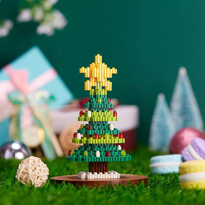 Christmas Building Blocks Set for Festive Family Fun