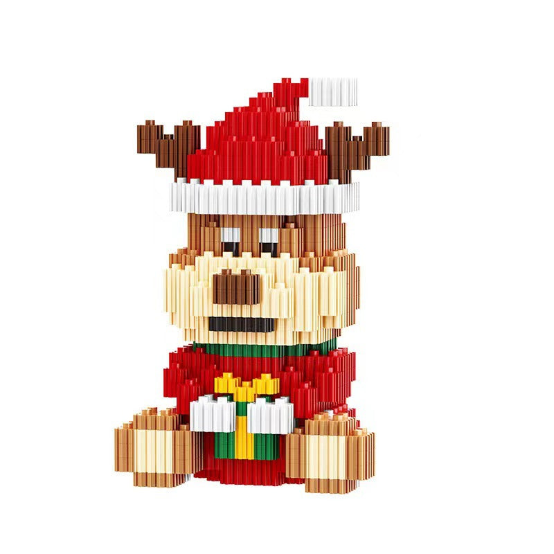 Christmas Building Blocks Set for Festive Family Fun