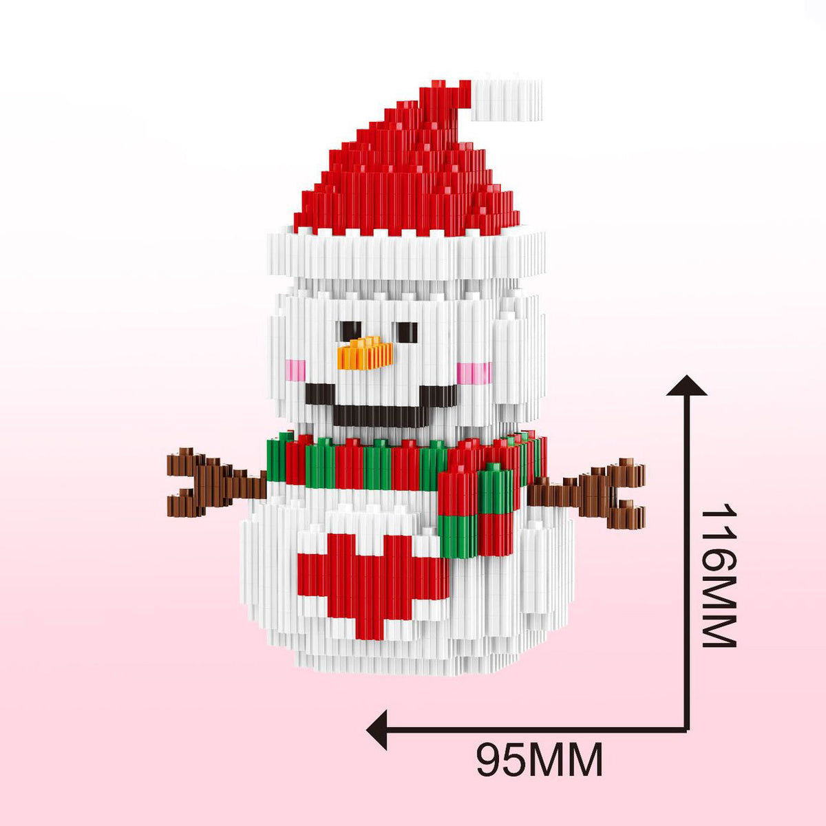 Christmas Building Blocks Set for Festive Family Fun